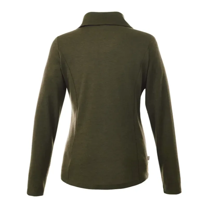 Custom Stratton Women's Knit Half Zip Top — view 15