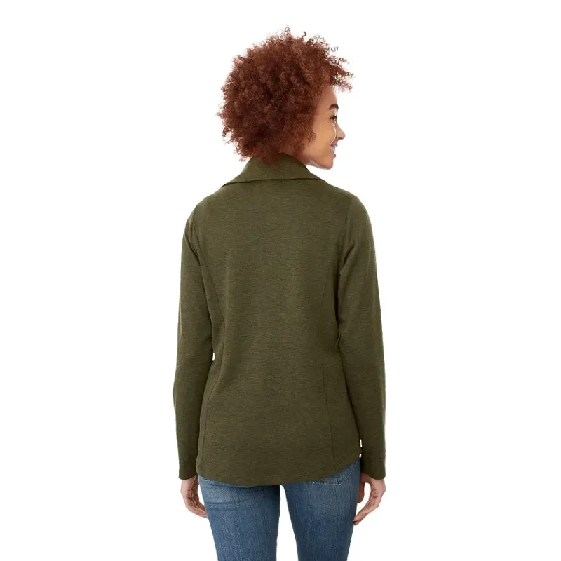 Custom Stratton Women's Knit Half Zip Top — view 16