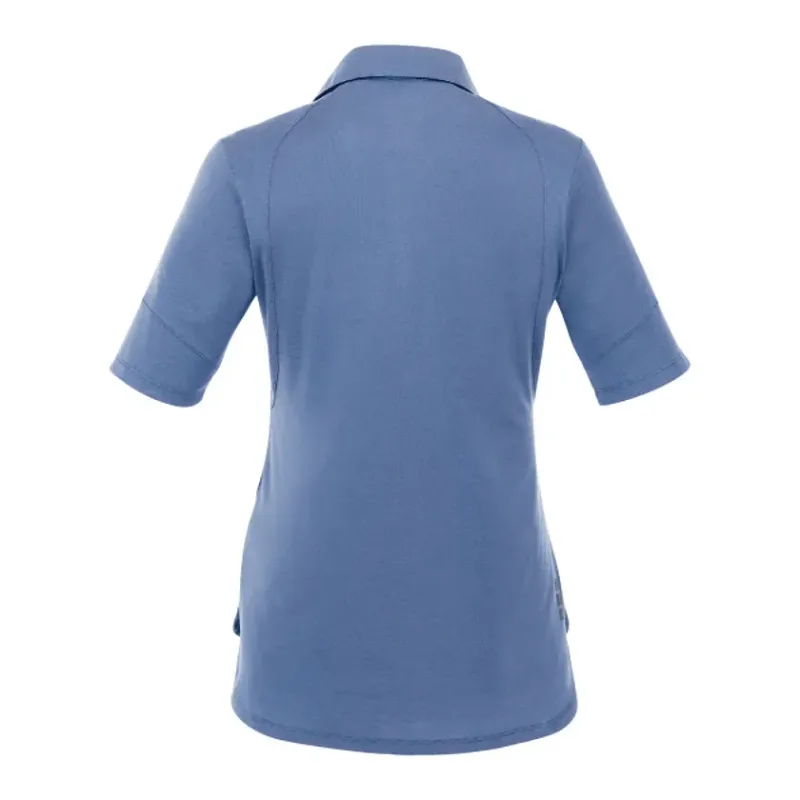 Custom Branded Women's Torres Short Sleeve Polo with UV Protection — view 2