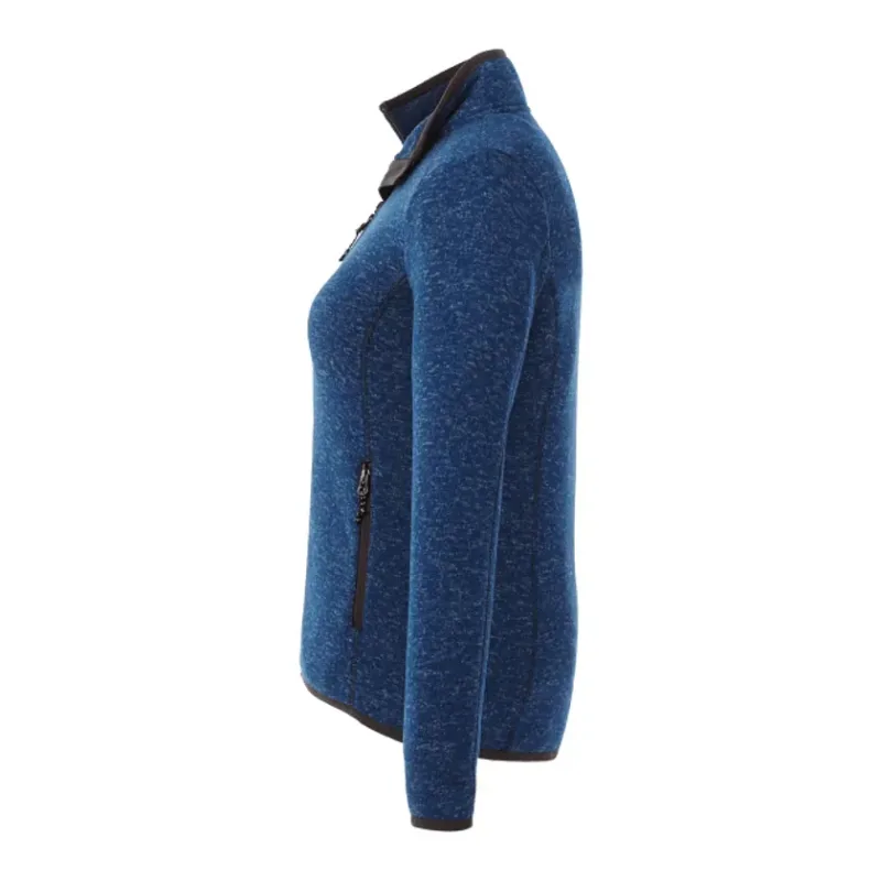 Custom Branded Women's Tremblant Full Zip Sweater Jacket with Thumb Holes — view 14
