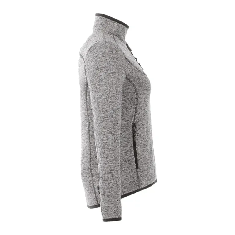 Custom Branded Women's Tremblant Full Zip Sweater Jacket with Thumb Holes — view 24