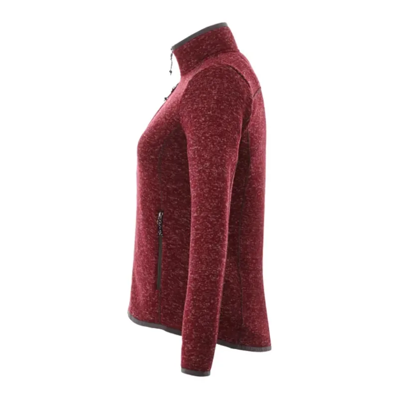 Custom Branded Women's Tremblant Full Zip Sweater Jacket with Thumb Holes — view 7