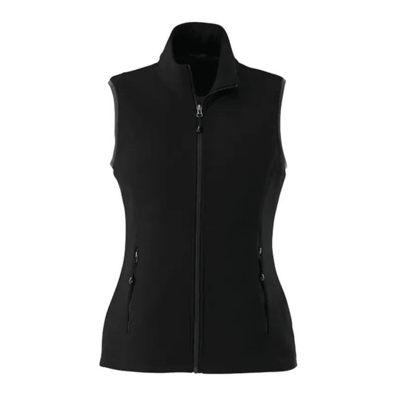 Custom Women's Tyndall Microfleece Vest — view 10