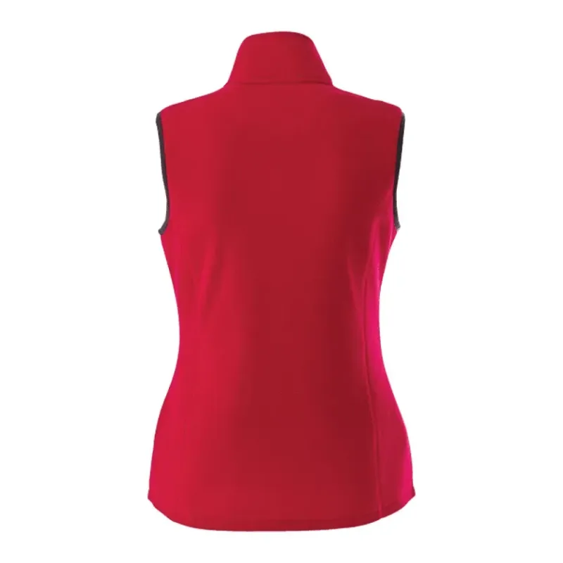 Custom Women's Tyndall Microfleece Vest — view 4