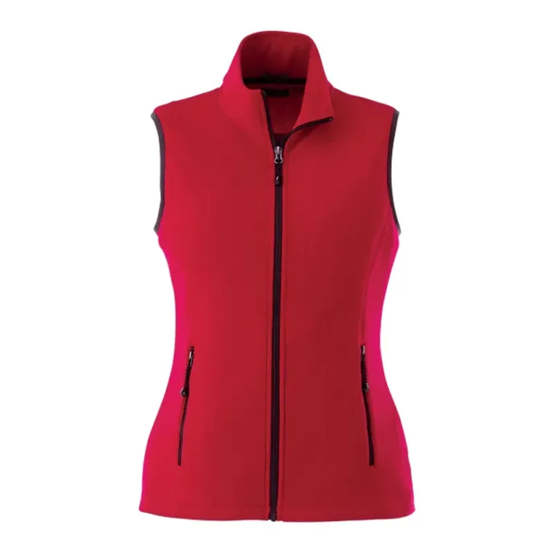 Custom Women's Tyndall Microfleece Vest — view 5