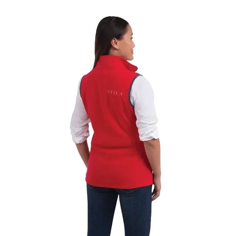 Custom Women's Tyndall Microfleece Vest — view 6