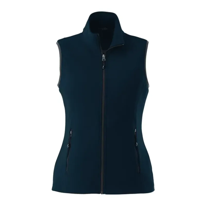 Custom Women's Tyndall Microfleece Vest — view 8