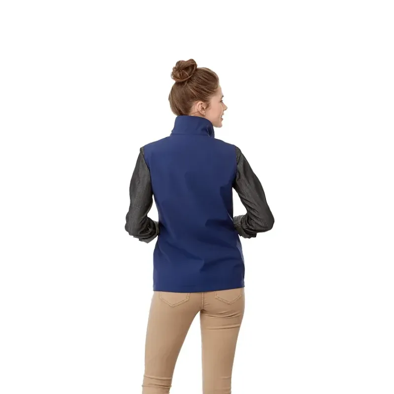 Custom Branded WARLOW Women's Waterproof Softshell Vest — view 10