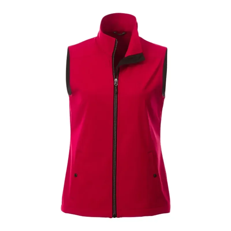 Custom Branded WARLOW Women's Waterproof Softshell Vest — view 3