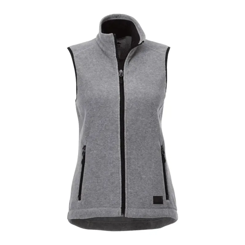 Custom Logo Microfleece Vest - Women's Willowbeach Roots73 — view 7