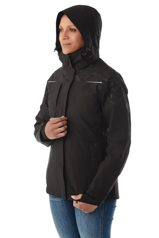 Customizable Women's 3-in-1 YAMASKA Waterproof Jacket with Detachable Hood — view 17