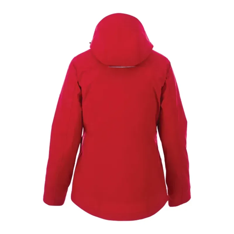 Customizable Women's 3-in-1 YAMASKA Waterproof Jacket with Detachable Hood — view 2