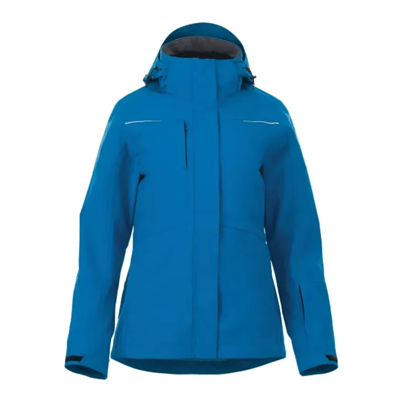 Customizable Women's 3-in-1 YAMASKA Waterproof Jacket with Detachable Hood — view 3