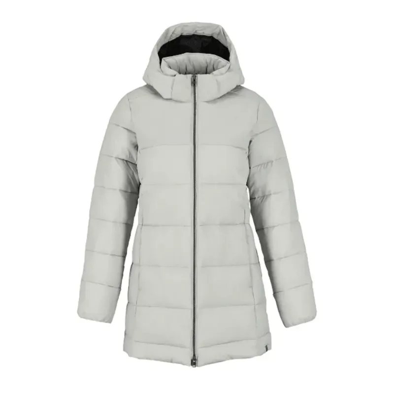 Custom Branded Geneva Eco Long Packable Insulated Jacket for Women — view 15