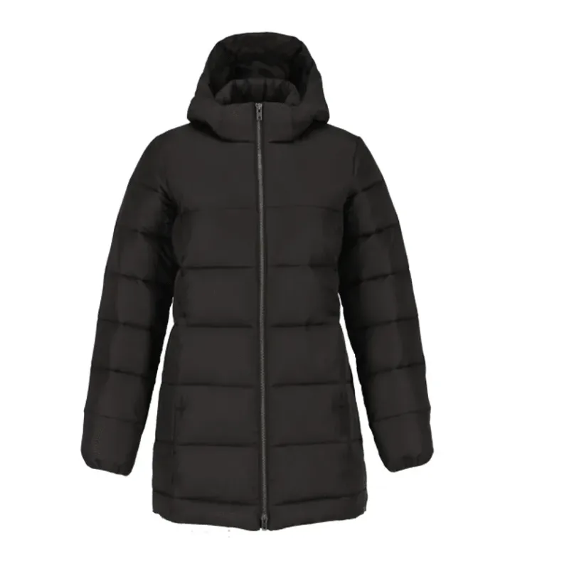 Custom Branded Geneva Eco Long Packable Insulated Jacket for Women — view 3