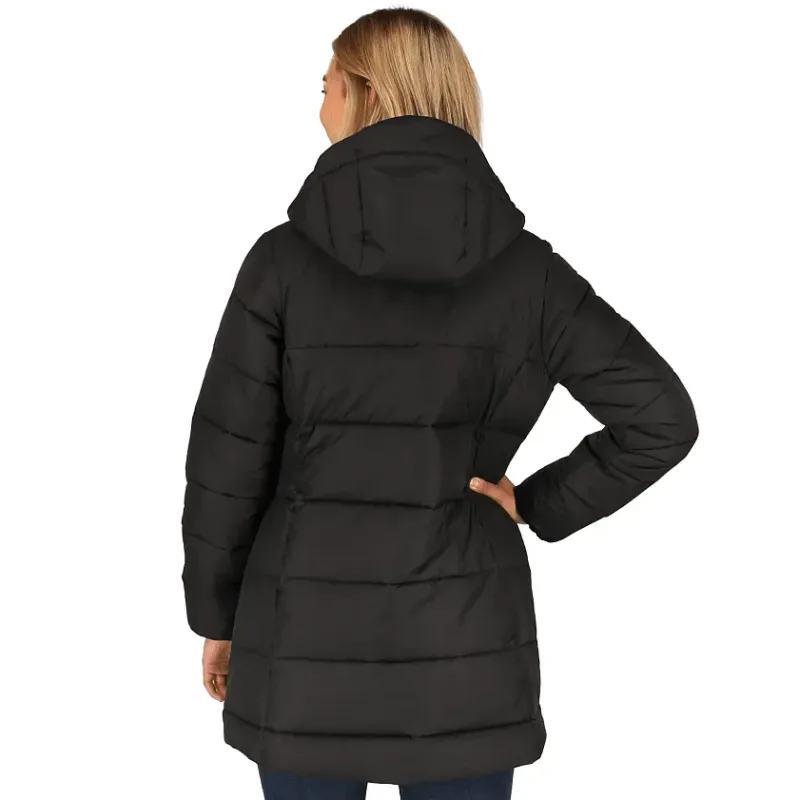 Custom Branded Geneva Eco Long Packable Insulated Jacket for Women — view 9