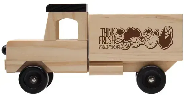 Logo Wooden Truck