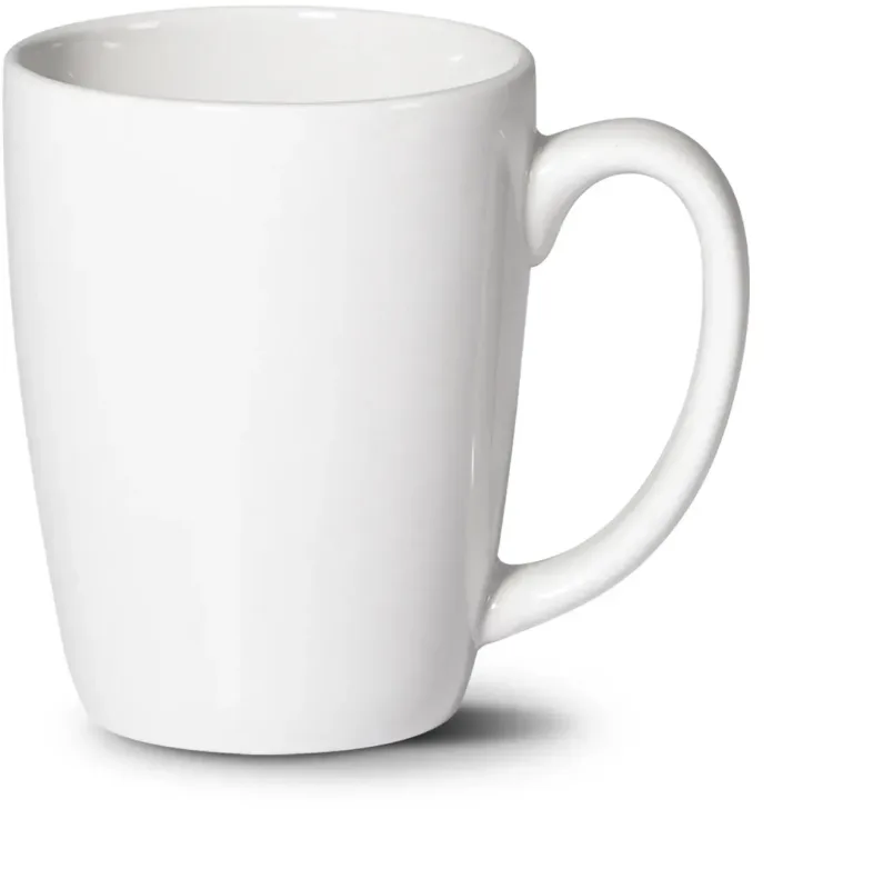 Streamlined 12oz Porcelain Mug for Hot Beverages — view 2