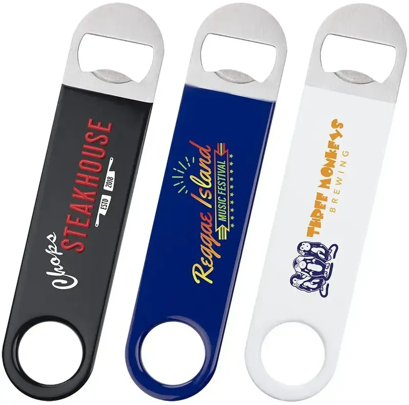 Logo Metal Paddle Bottle Opener