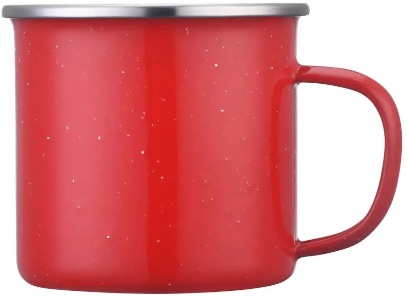 Wren Enamel Mug w/SS Rim - 16oz — view 9