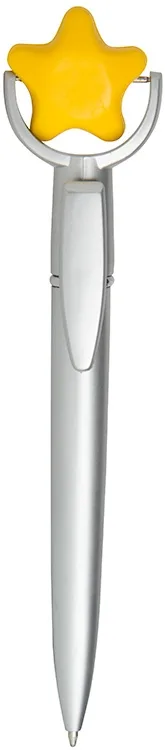 Logo Star Squeeze Top Pen — view 4