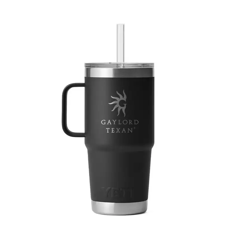 Yeti Rambler 25oz Mug with Straw Lid