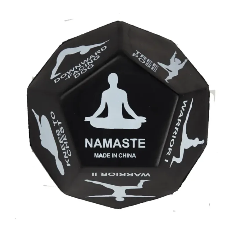 Custom Yoga Exercise Dice - 12 Side — view 3