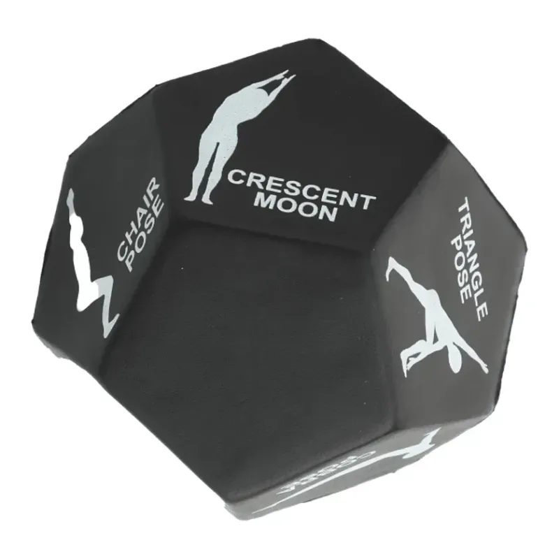 Custom Yoga Exercise Dice - 12 Side — view 4