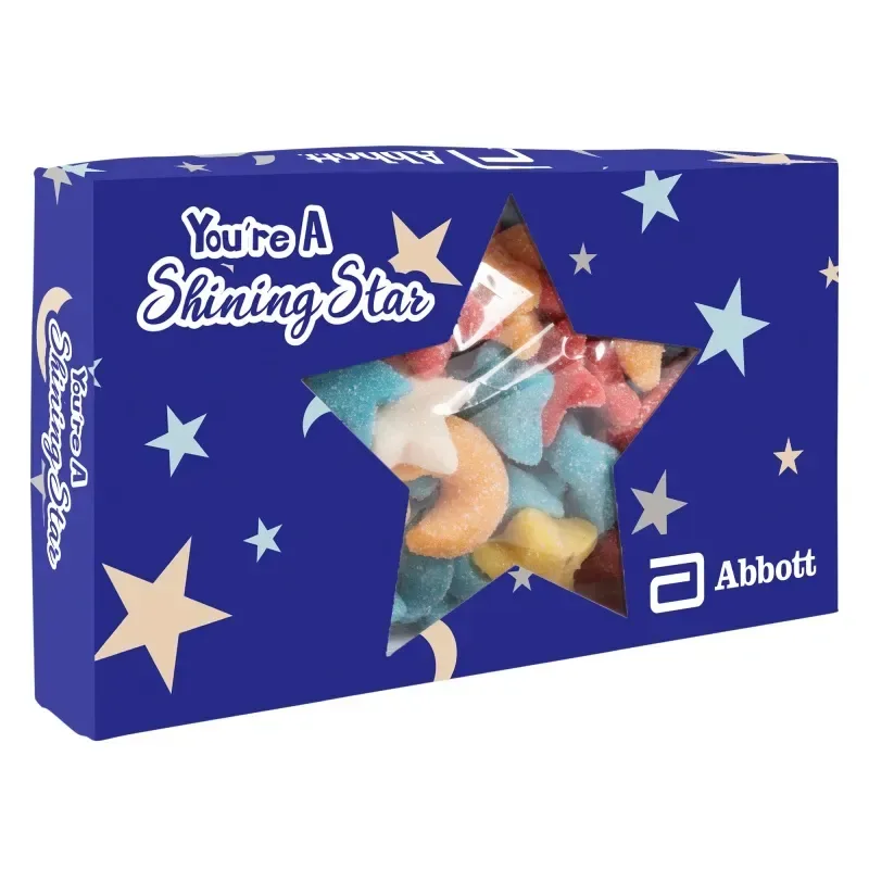 You're a Star Die Cut Box w/ Gummy Glitter Sour Stars & Moons — view 3