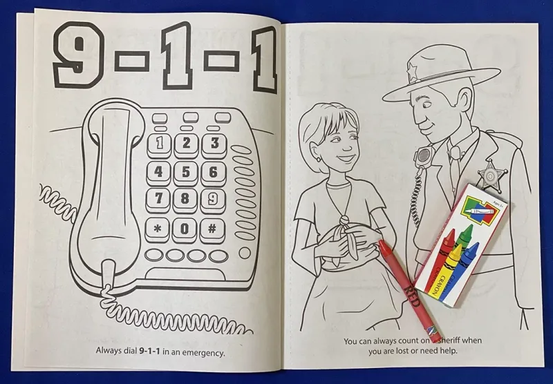 Your Local Sheriff Coloring & Activity Book — view 3