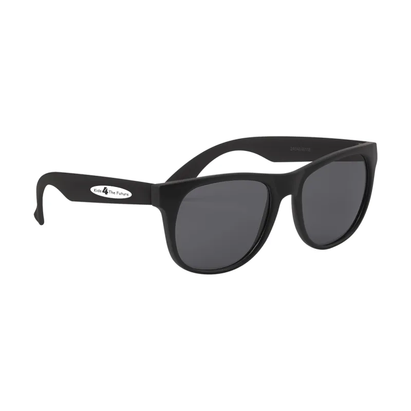 Imprinted Youth Rubberized Sunglasses — view 3