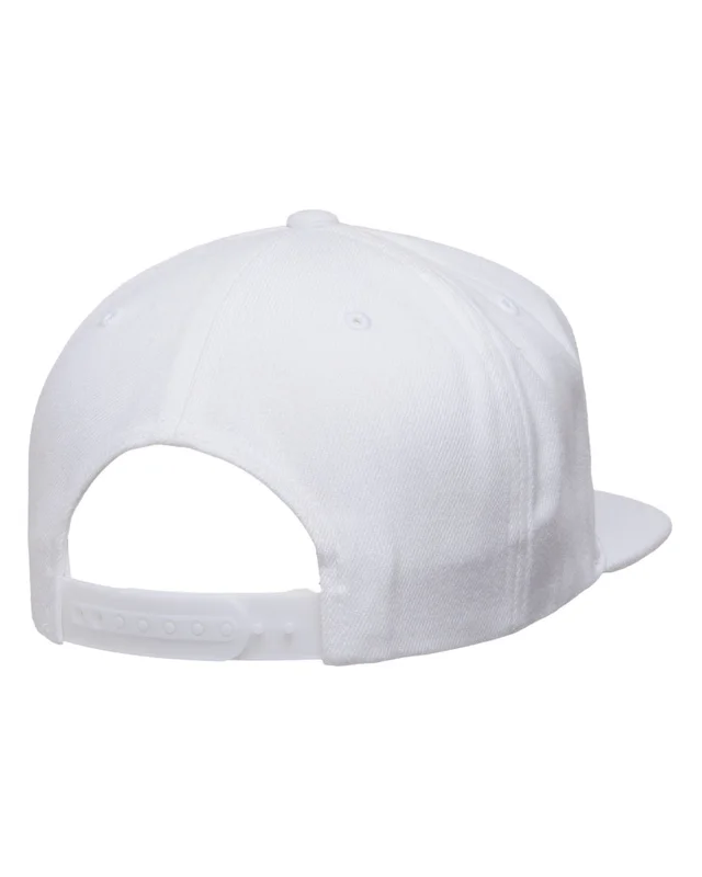 YP Classics Adult Flat Visor Classic Snapback Cap