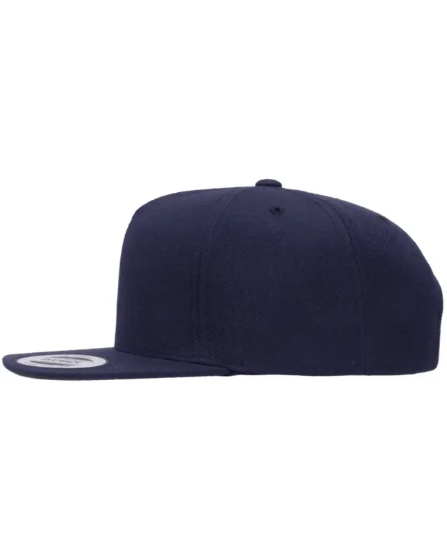 YP Classics Adult Flat Visor Classic Snapback Cap — view 12