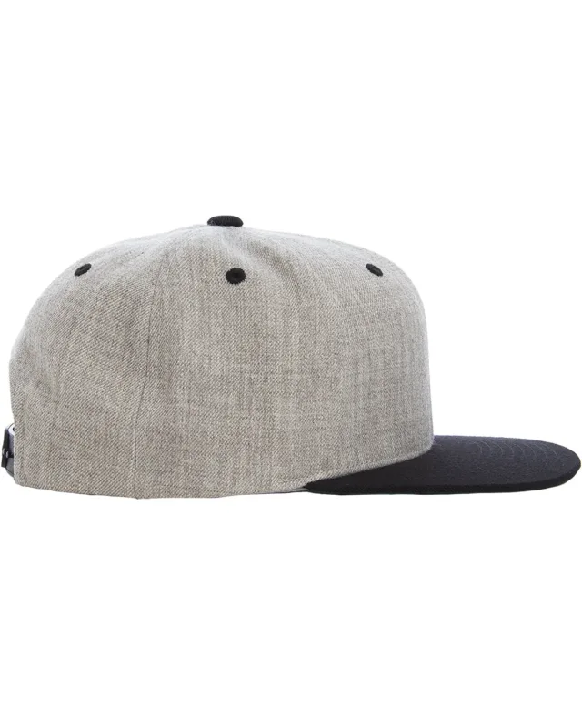 YP Classics Adult Flat Visor Classic Two-Tone Snapback Cap — view 6