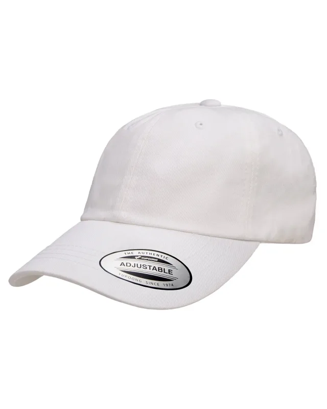 YP Classics Adult Low-Profile Cotton Twill Dad Cap — view 4