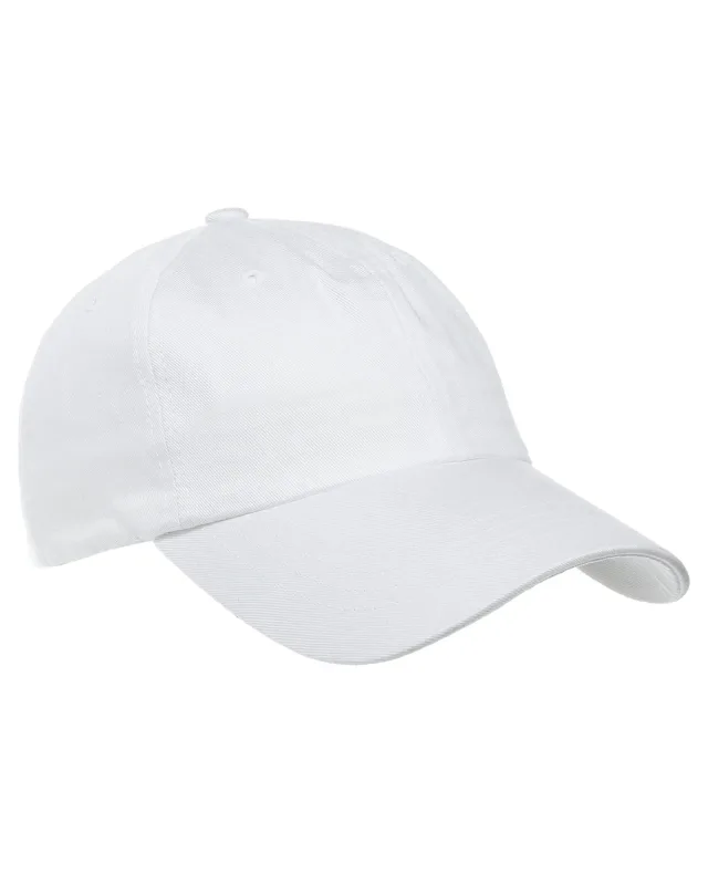 YP Classics Adult Low-Profile Cotton Twill Dad Cap — view 5