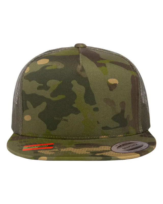 YP Classics Adult Multicam® Trucker Cap — view 11