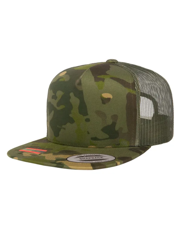 YP Classics Adult Multicam® Trucker Cap — view 12