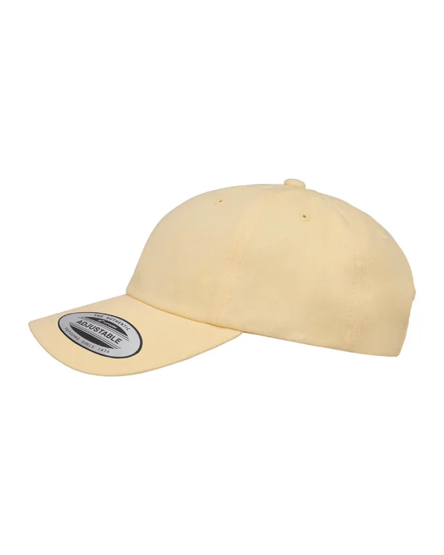 YP Classics Adult Peached Cotton Twill Dad Cap — view 15