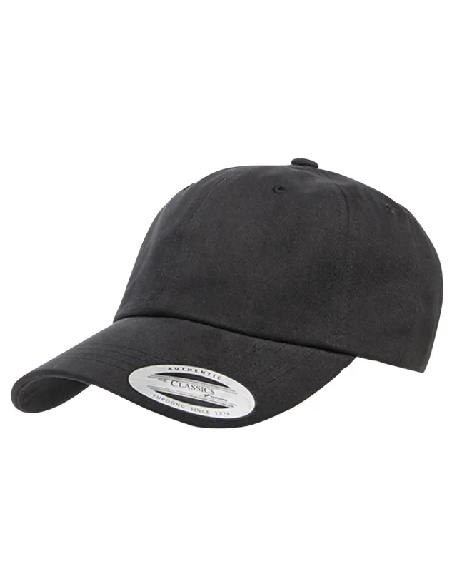 YP Classics Adult Peached Cotton Twill Dad Cap — view 18
