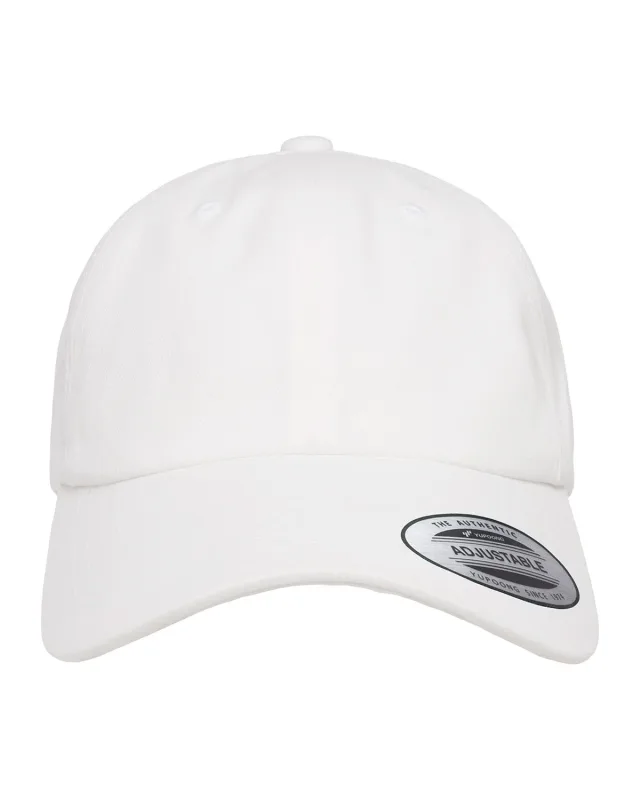 YP Classics Adult Peached Cotton Twill Dad Cap — view 2