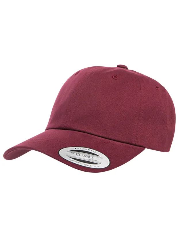 YP Classics Adult Peached Cotton Twill Dad Cap — view 23
