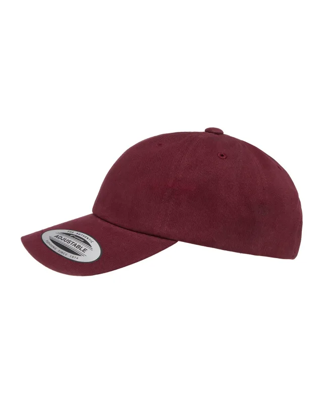 YP Classics Adult Peached Cotton Twill Dad Cap — view 25