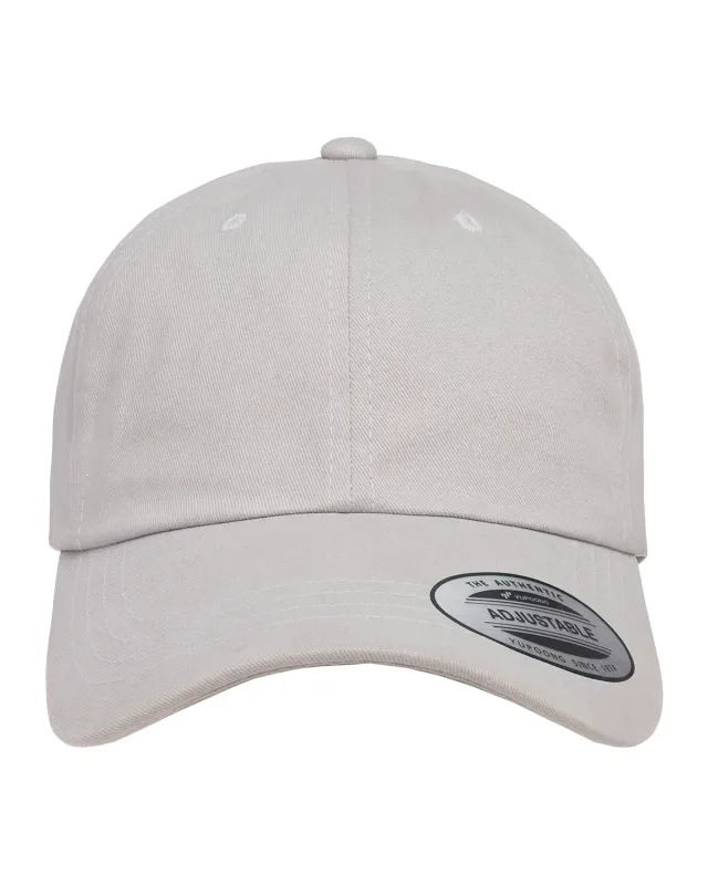 YP Classics Adult Peached Cotton Twill Dad Cap — view 32