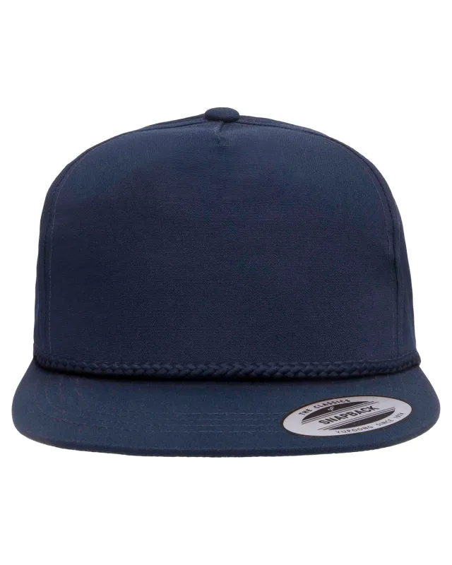 YP Classics Poplin Golf Snapback Cap — view 12