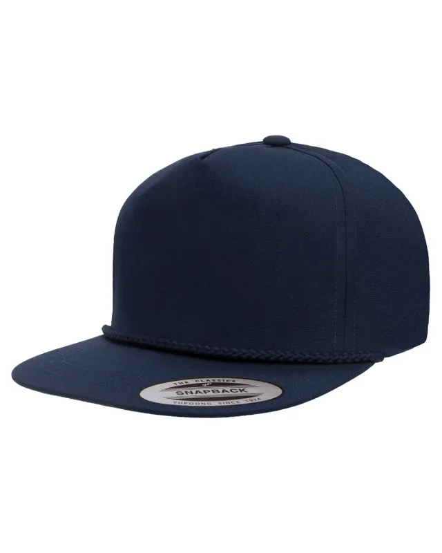 YP Classics Poplin Golf Snapback Cap — view 13