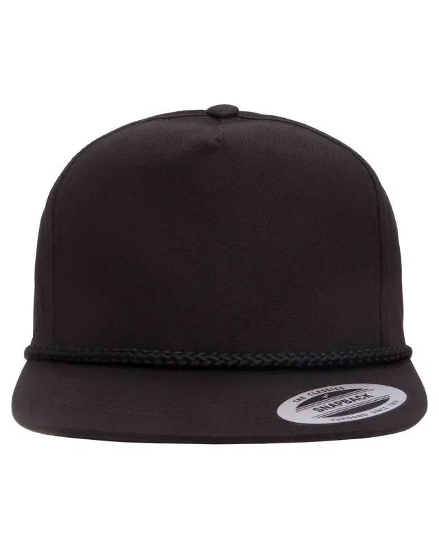 YP Classics Poplin Golf Snapback Cap — view 6