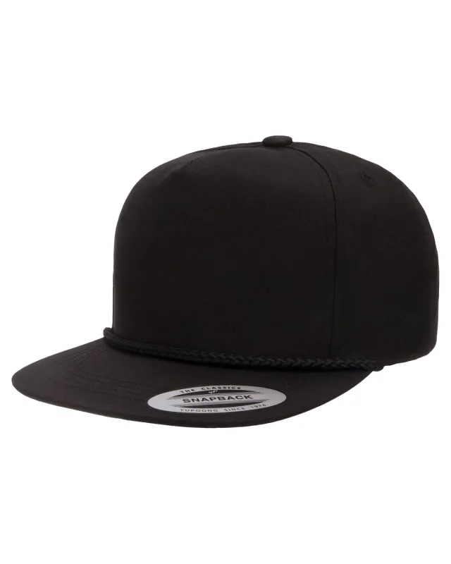 YP Classics Poplin Golf Snapback Cap — view 7