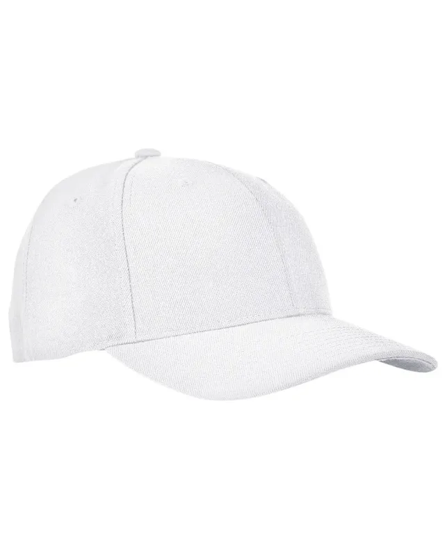 YP Classics Premium Curved Visor Snapback Cap — view 2