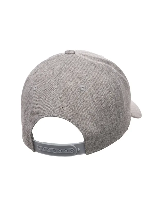 YP Classics Premium Curved Visor Snapback Cap — view 7